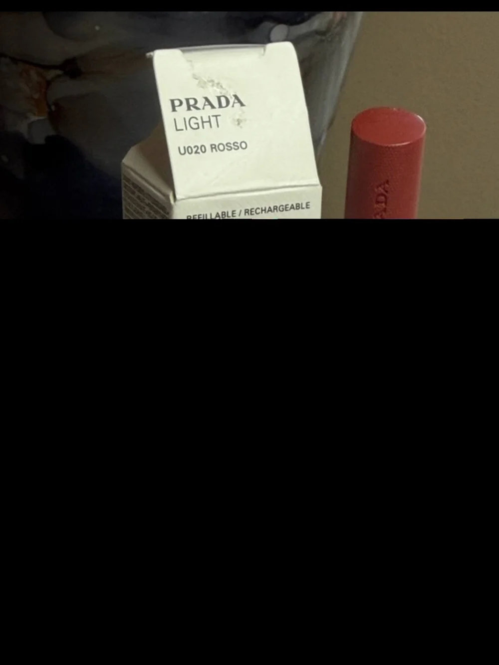 Prada Light Refillable Lipstick in U020 Rosso NIB ✨FREE GIFT WITH EVERY ORDER ✨